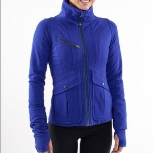 Lululemon It’s Happening Jacket Pigment Blue/Purple Size 4